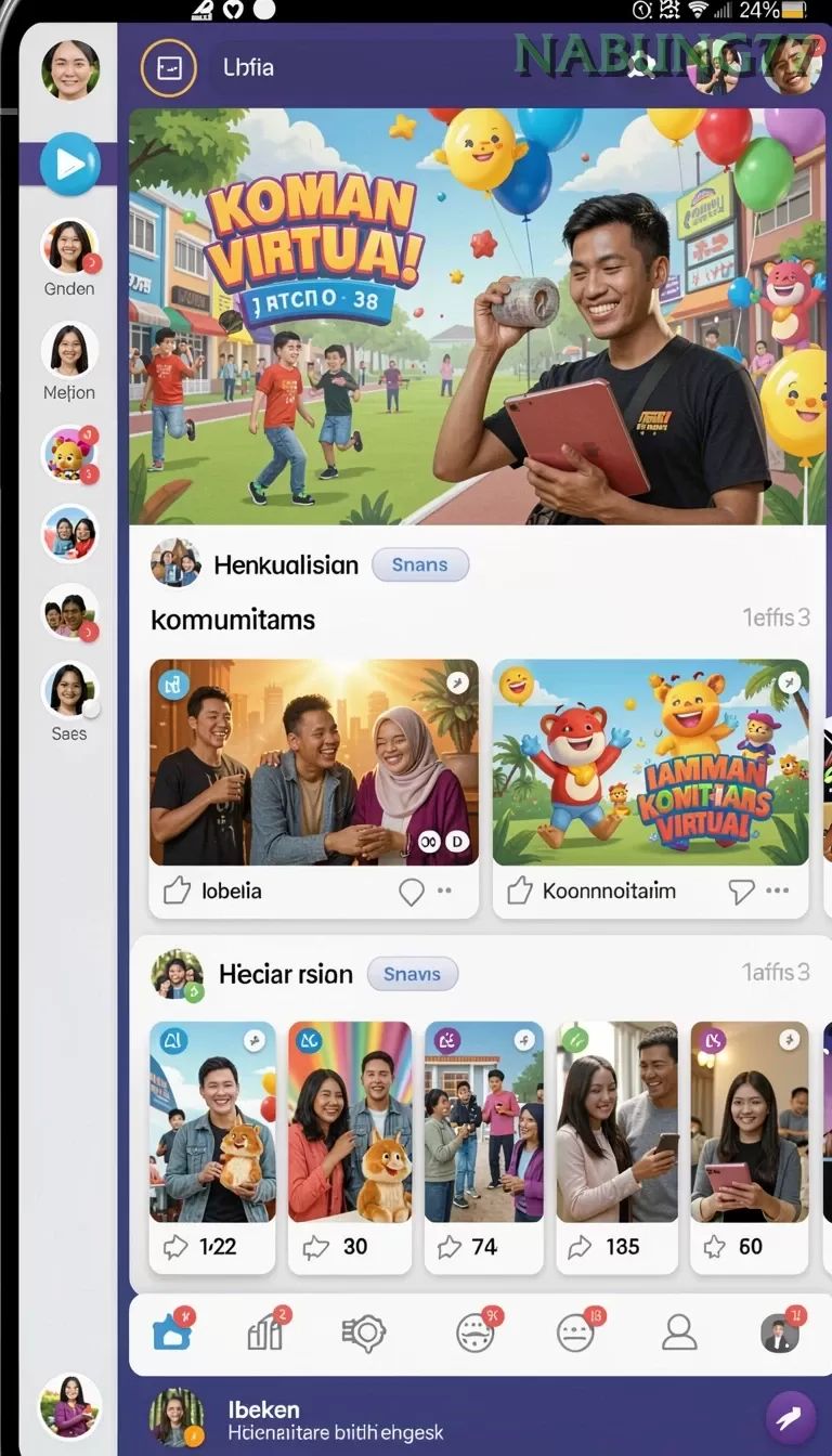 Cuplikan layar PUNYASULTAN77 — halaman utama