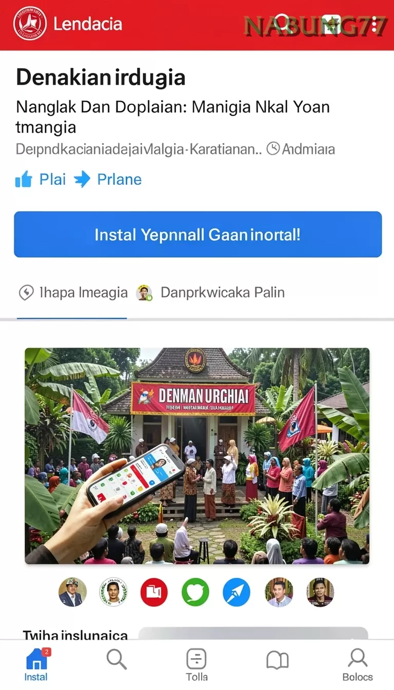 Cuplikan layar INDO126 — halaman utama